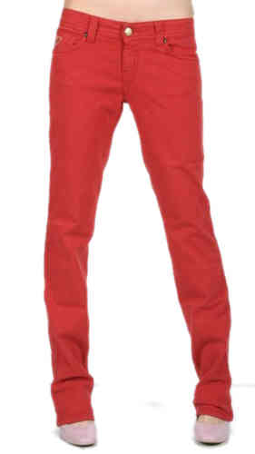 Lois Jeans Pantalon Casual Mujer Elastico Simottc Cherly Rojo U70 vlc