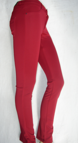 Pantalon pitillo mujer | Juliet Malta | Color rojo