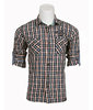 Camisa cuadros hombre | Camisa Seaport | color negro | 0121