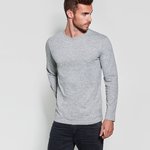 Shirt Mænd | langærmet | CA1217-58 | grey melange