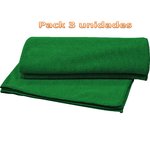 Gym håndklæder | Badestrand | 3 enheder 38x68 cm | grøn bregne