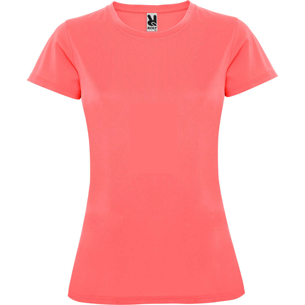 Color Blanco y Coral 2 Unidades Fitness-Top Camiseta Deportiva para Mujer