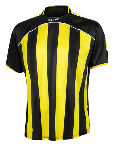 Kelme | Camiseta Manga Corta | Hombre | 78326 negro / amarillo