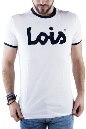 Camiseta Lois  hombre  | blanca 15545/3098