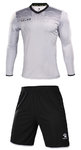 Fotball målvakt kit | Kelme | Sett Zamora M / L | grå / svart