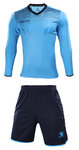 Fodboldmålmand Kit | Kelme | Indstil Zamora M / L | blå / mørkeblå