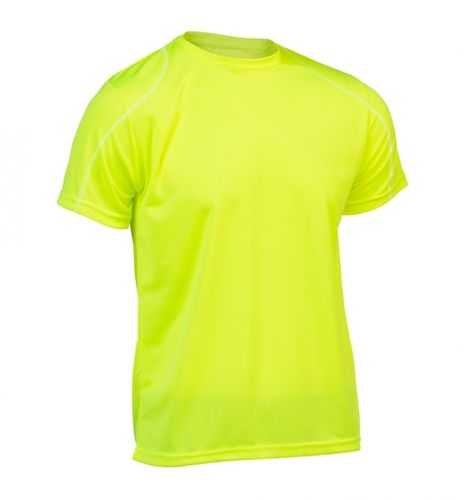 Camiseta Fútbol | Asioka | 75/09 | Color amarillo flúor
