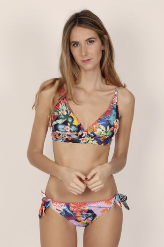 Bikini Mujer | Triangulo Tropical  15139-0 | multicolor