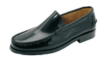Zapatos piel Hombre | Castellanos lisos | 7100 | negro