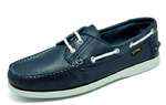 Nautical skor i läder för män | Flexmax | 2502 Flexibel | Marin