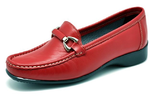 Chaussures en cuir pour femmes | Flexmax | 163 Métis | couleur rouge