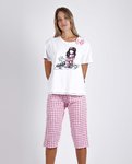 Pijama verano Mujer | 55604-0 | color rosa