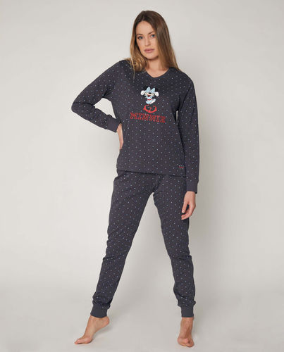 Pijama Invierno | Mujer | 55967-0 | Marengo | Disney