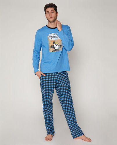 Pijama Invierno | Hombre | 55420-0 | Azul | Disney