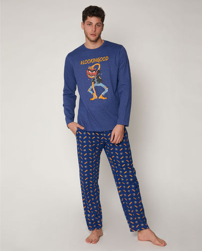 Pijama Invierno | Hombre | 55424-0 | Azul | Disney