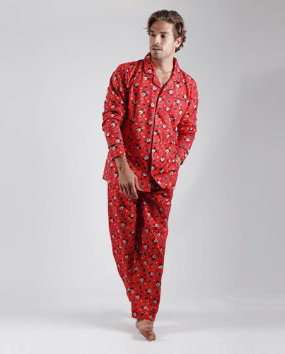 Pijama Invierno | Hombre | 55434-0 | Rojo | Disney