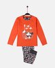 Pijama Invierno | Niña | 56460-0 | Naranja | Disney