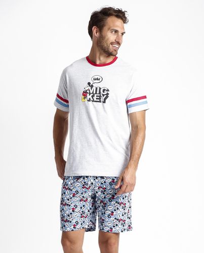 Sommerpyjamas for menn | Disney | jaspis grå | 60653-0